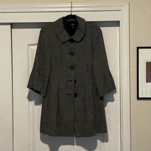 AGB Charcoal Trench Coat